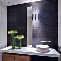 tile powder room